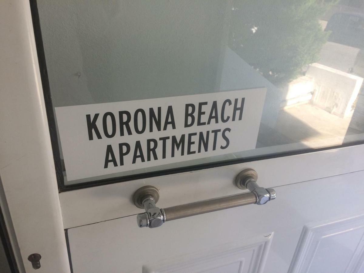 Korona Beach Apartments I Ретимно Екстериор снимка